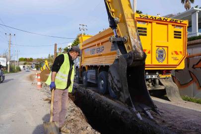MUSKİ, Bodrum’un tamamına su sağlayacak kuzey ring hattı çalışmalarına başladı
