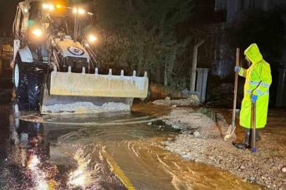 MUSKİ ekiplerinden anında müdahale