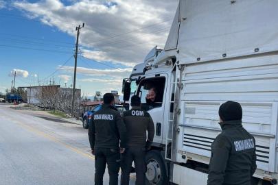 Mut’ta orman suçlarına yönelik önleme araması yapıldı