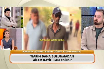 Narin Güran’ın ağabeyi Baran Güran canlı yayında sorulara cevap verdi
