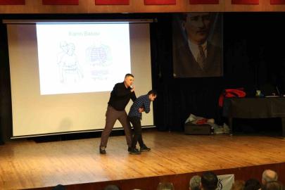 Nazilli’de ’6 Şubat Depremleri’nin yıl dönümünde anlamlı eğitim