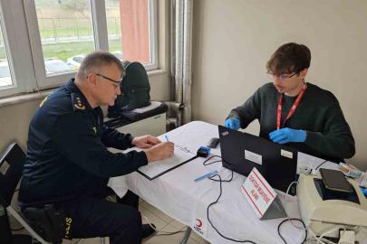 Nazilli’de Emniyet Teşkilatı’ndan Kızılay’a kan desteği