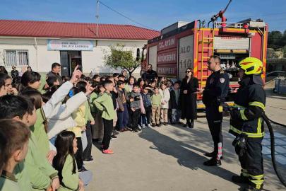Nazilli’de öğrencilere ’Ormanları Koruma, Afet ve Yangın Eğitimi’ verildi
