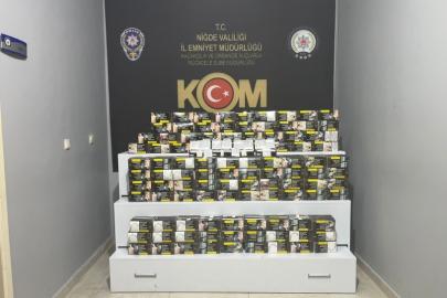 Niğde’de kaçak tütün operasyonu: 2 şüpheli yakalandı