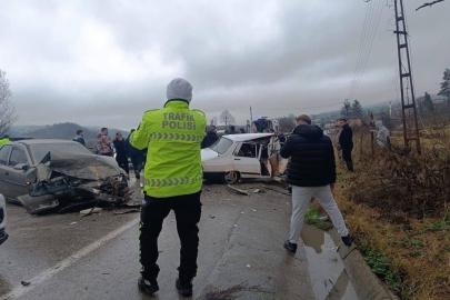 Ordu’da iki otomobil çarpıştı: 2 yaralı