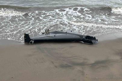 Ordu’da sahilde insansız hava aracı parçası bulundu