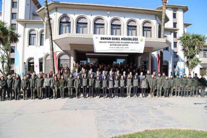 Orman ekiplerinin mesleki eğitim toplantısının ikincisi Aydın’da yapıldı