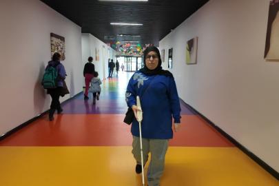 Özel ihtiyaçlı genç, büyükşehir ailesi ile tüm engelleri aşıyor