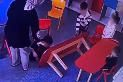 Özel okulda skandal görüntü kameraya yansıdı: Çocuğun parmakları bu hale geldi