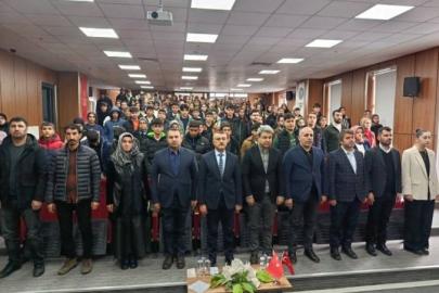 Patnos’taki eğitim kurumlarında 6 Şubat depremleri anıldı