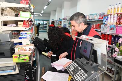Ramazan öncesi Denizli genelinde eş zamanlı gıda denetimi yapıldı