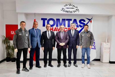 Rektör Altun’dan TOMTAŞ’a ziyaret