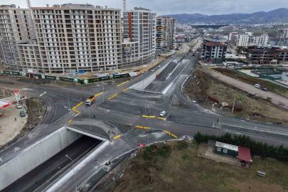 RTE Bulvarı’nın iki önemli bağlantı yolu trafiğe açıldı