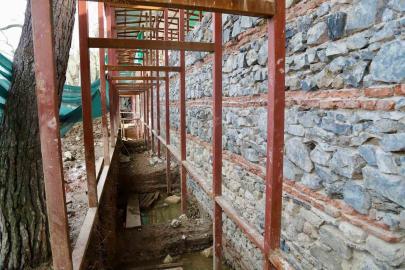 Sadabad Sarayı’nda restorasyon çalışmaları tüm hızıyla sürüyor