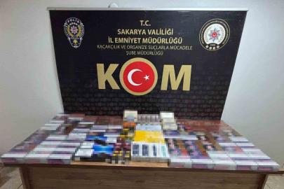 Sakarya emniyetinden kaçakçılara geçit yok: 2 gözaltı
