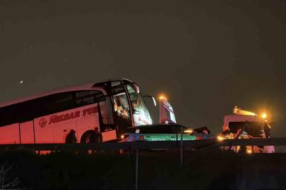 Sakarya’da Anadolu Otoyolu’nda 16 araçlık zincirleme kaza: 14 yaralı