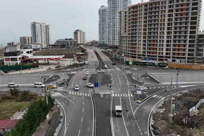 Samsun’da Recep Tayyip Erdoğan Bulvarı trafiğe açıldı