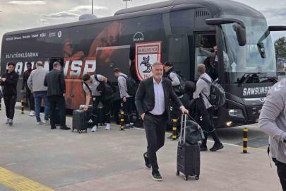 Samsunspor, Kuzey Makedonya’ya gitti