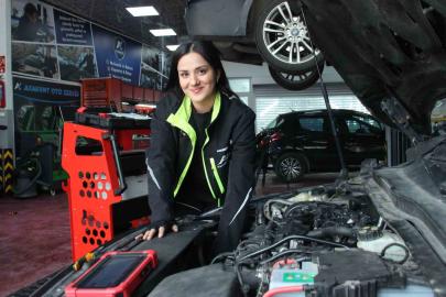 Sanayinin ’Meryem Usta’sı hayaline kavuştu, artık işinin patronu