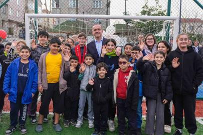 Sancaktepe’de Yaşar Kemal Yürüyüş Yolu ve Spor Alanı hizmete açıldı