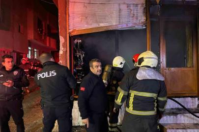 Şanlıurfa’da iş yeri yangını
