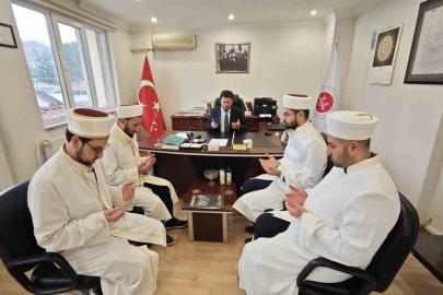 Şaphane’de yeni göreve başlayan din görevlileri için tören düzenlendi