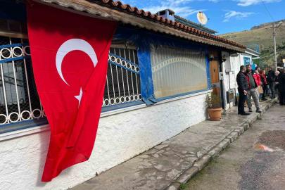 Şehit pilotun İzmir’deki evinde yas