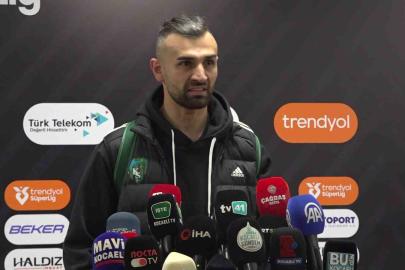 Serdar Dursun: "Normalde kazanmamız gereken maçı 1 puanla devam ettik"