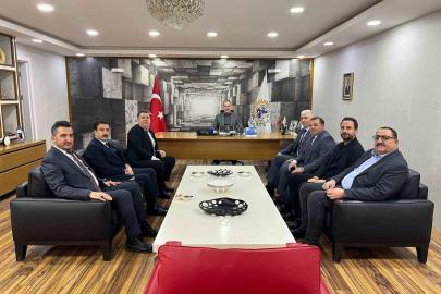 Siirt TSO, Gelir İdaresi Grup Başkanlarını kabul etti