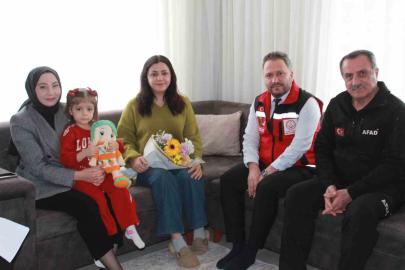 Siirt’te depremzede ailelere ziyaret