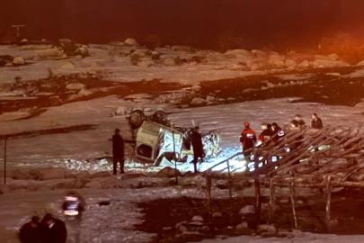 Siirt’te hafif ticari takla attı: 1 ağır yaralı