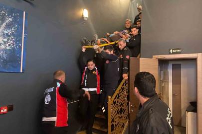 Siirt’te havalandırma boşluğuna düşen kadın yaralandı