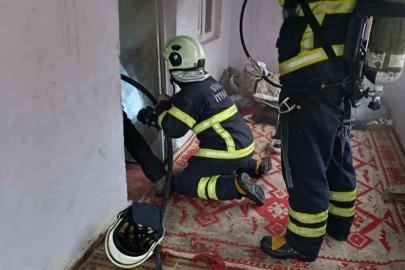 Siirt’te müstakil evde yangın