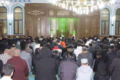 Siirt’te Ramazan ayının ilk teravih namazı kılındı