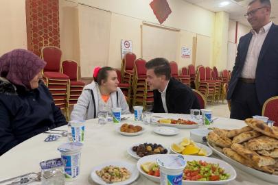 Simav Kaymakamı Karaloğlu, şehit yakınları ve gazilerle iftarda buluştu