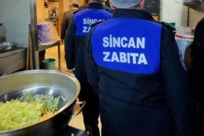 Sincan Belediyesi zabıta ekipleri Ramazan öncesi denetimleri sıklaştırdı