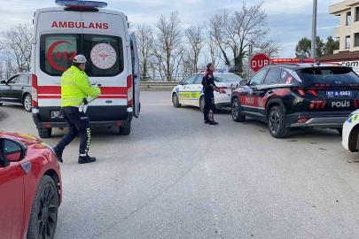 Sinop’ta motosiklet ile otomobil çarpıştı: 1 yaralı