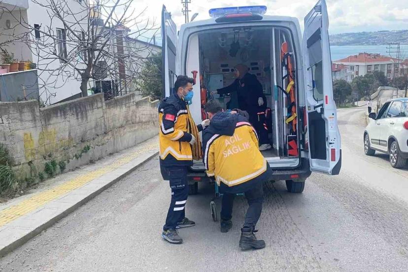 Sinop’ta motosiklet kazası: 1 yaralı