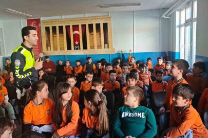 Sinop’ta öğrencilere trafik eğitimi