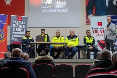 Sinop’ta okul servis şoförlerine trafik güvenliği eğitimi