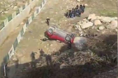 Şırnak’ta kontrolden çıkan otomobil şarampole uçtu: 1 yaralı