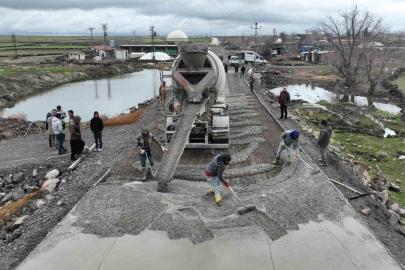 Siverek’te yılların yol sorunu tarih oldu