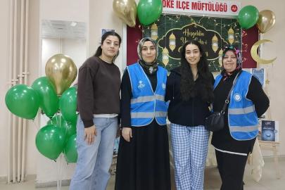 Söke’de KYK yurdunda Ramazan köşesi oluşturuldu