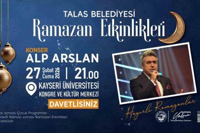 Talas’ın Ramazan etkinliklerinde bu hafta sonu