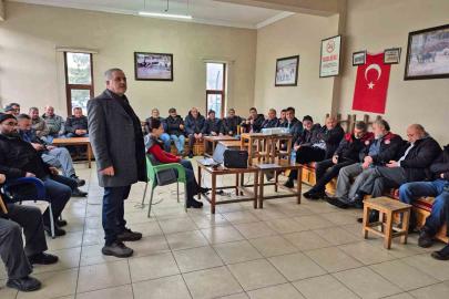 Talas’ta çiftçiye eğitimler sürüyor