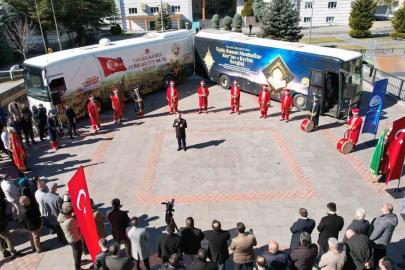 Talas’ta müze otobüsler yola çıktı
