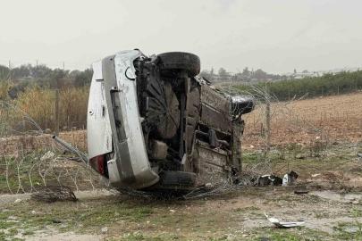 Tarsus’ta yağış kazaya neden oldu