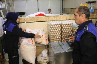 Tatlıcılarda Ramazan denetimi