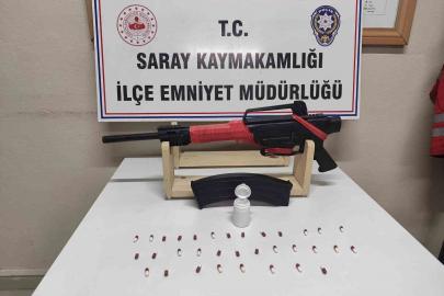 Tekirdağ’da uyuşturucu ve silah operasyonu: 4 gözaltı