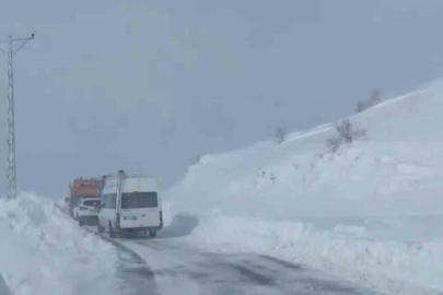 Tipi nedeniyle Malatya-Sincik karayolu ulaşıma kapandı